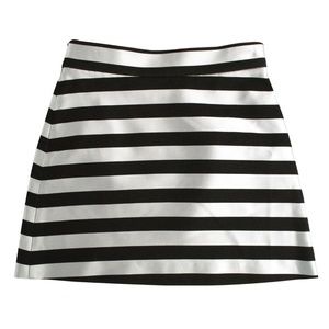 Smythe Striped A Line Skirt - Size 6